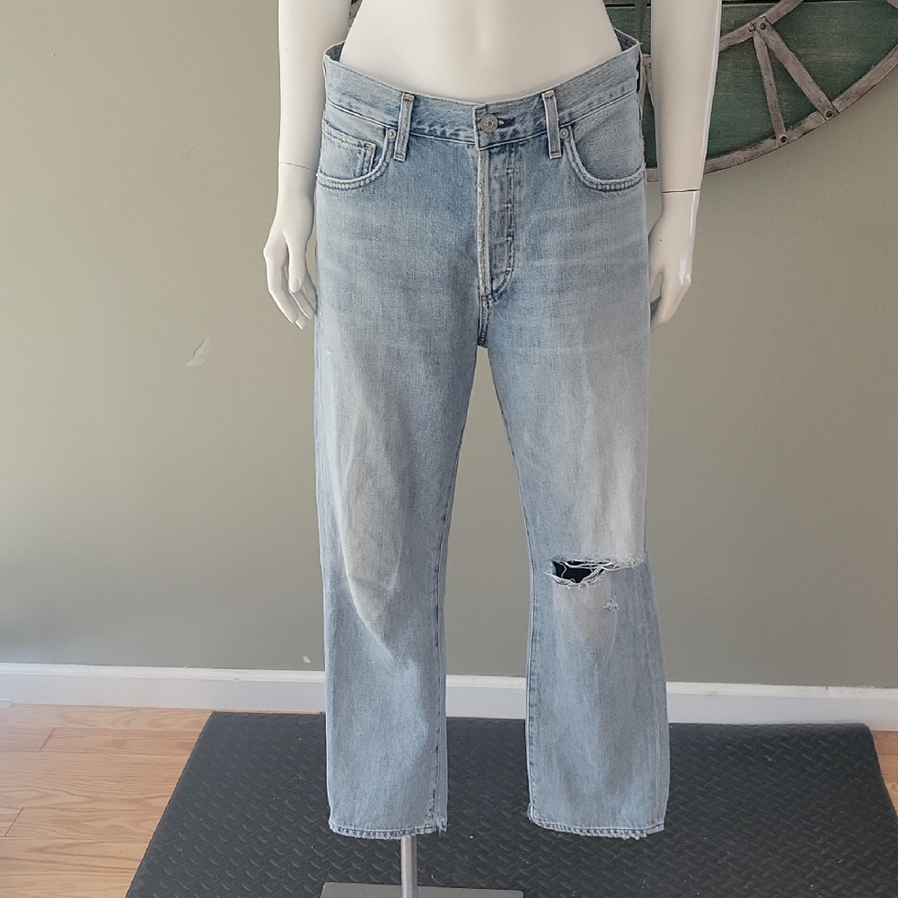 Citizens Of Humanity Mckenzie Curved Straight Button Fly Jean